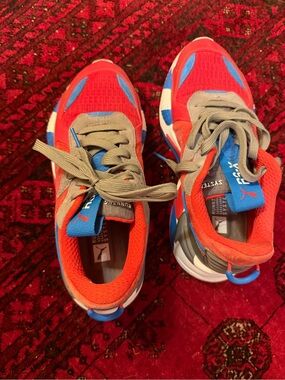 Puma Kids' Red & Blue Athletic Sneakers